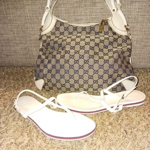 Prw loved Gucci Purse and Sandals